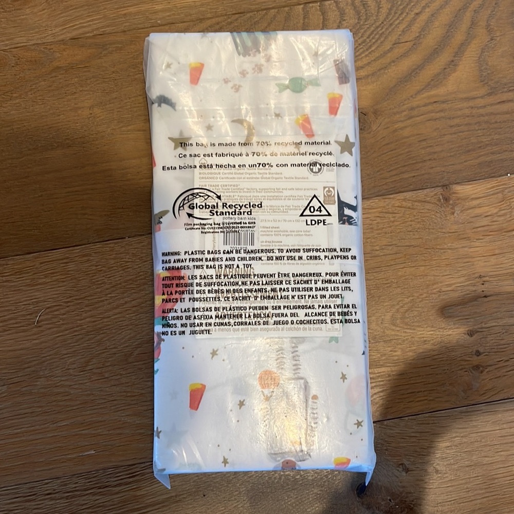 Rifle Paper Co for Pottery Barn Kids Halloween Crib Sheet - Picture 2 of 2